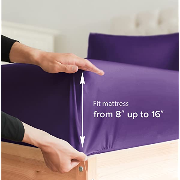 Queen Size Sheet Set - 4 Piece - Hotel Luxury Bed Sheets - Extra Soft - Deep Pockets - Easy Fit - Breathable & Cooling Sheets - Wrinkle Free - Comfy – Dark Grey Bed Sheets - Queens Sheets – 4 PC Queen Grey