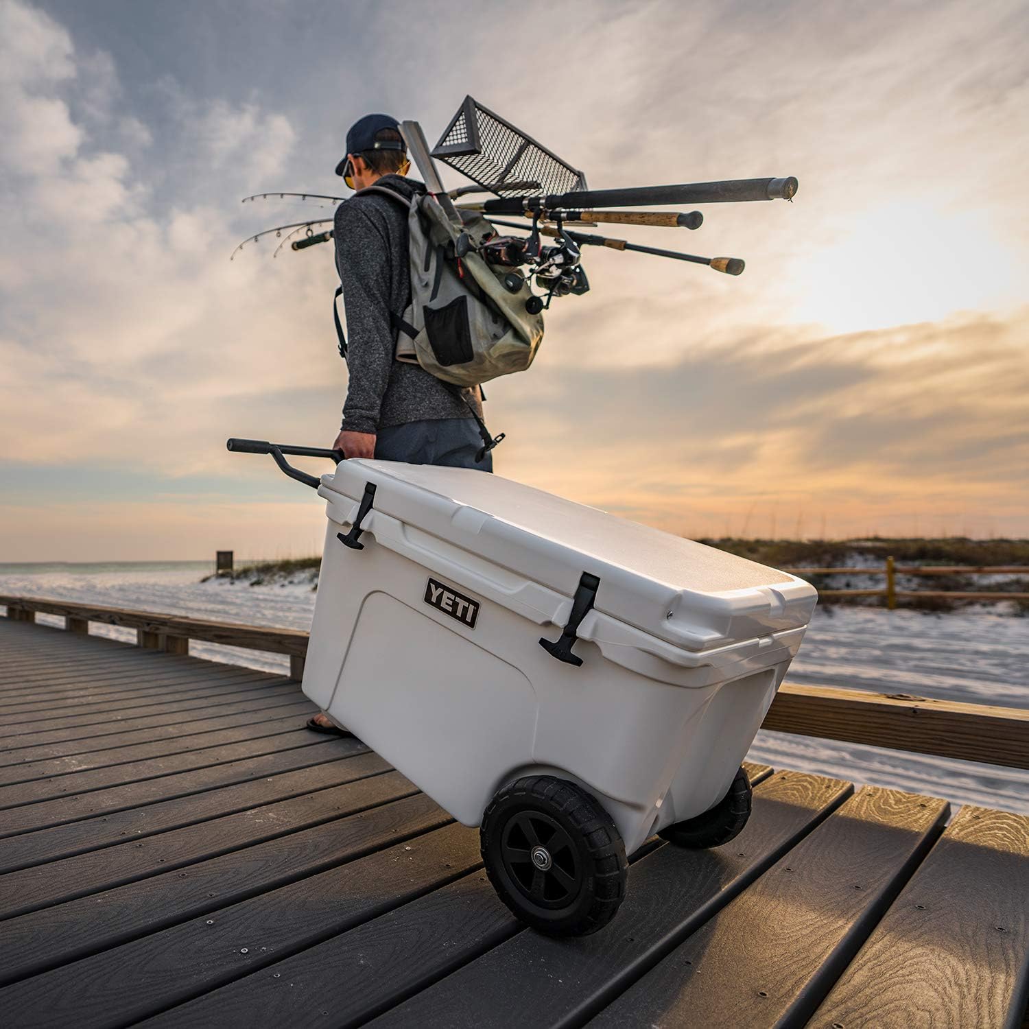 YT Tundra Haul Portable Wheeled Cooler