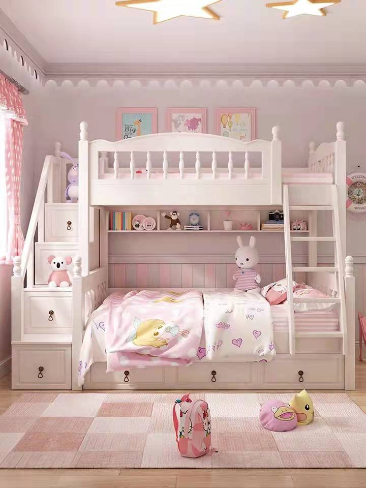 Germany imported solid wood bunk bed high and low bed bunk bed multifunctional