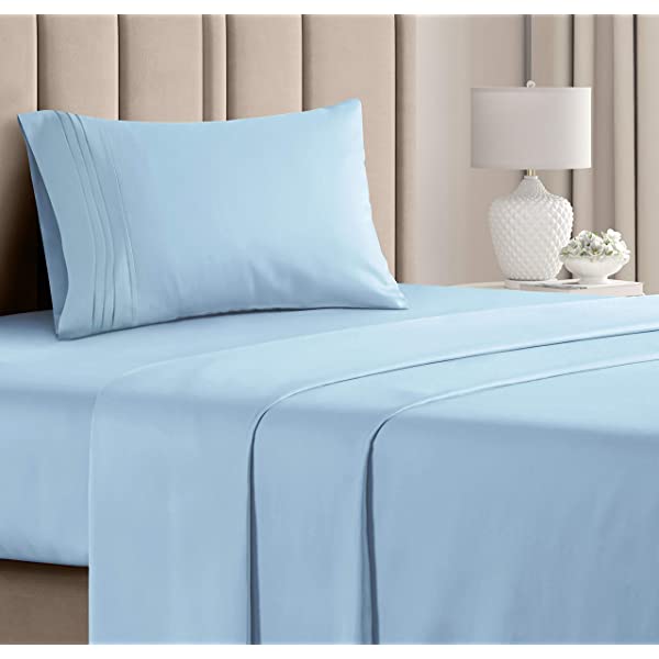 Queen Size Sheet Set - 4 Piece - Hotel Luxury Bed Sheets - Extra Soft - Deep Pockets - Easy Fit - Breathable & Cooling Sheets - Wrinkle Free - Comfy – Dark Grey Bed Sheets - Queens Sheets – 4 PC Queen Grey