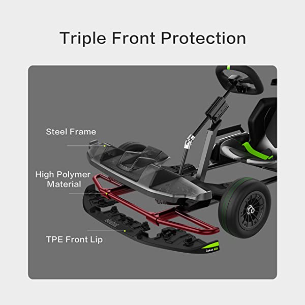 Segway Ninebot Electric GoKart Pro and Gokart Bundle, Outdoor Race Pedal Go Karting Car for Kids and Adults, Adjustable Length and Height, Ride On Toys Gokart Pro (with Ninebot S MAX)