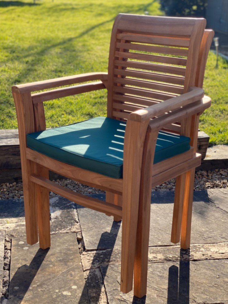 Teak Garden Furniture Set 180 cm Maximus Round Table.