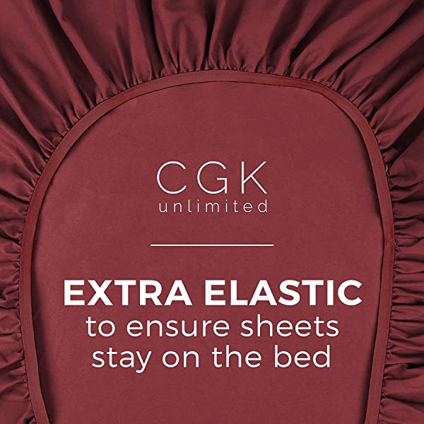 Queen Fitted Sheet - Single Fitted Deep Pocket Sheet - Fits Mattress Perfectly - Soft Wrinkle Free Sheet - 1 Fitted Sheet Only – Light Pink Queen Light Pink