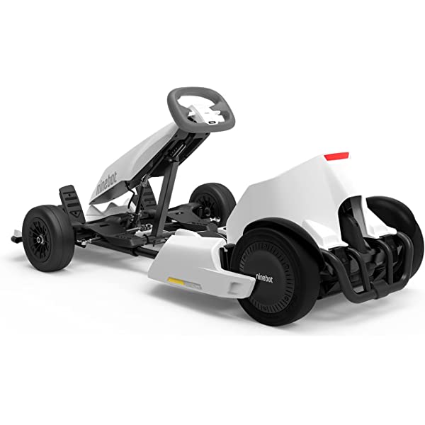 Segway Ninebot Electric GoKart Pro and Gokart Bundle, Outdoor Race Pedal Go Karting Car for Kids and Adults, Adjustable Length and Height, Ride On Toys Gokart Pro (with Ninebot S MAX)