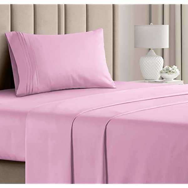Queen Size Sheet Set - 4 Piece - Hotel Luxury Bed Sheets - Extra Soft - Deep Pockets - Easy Fit - Breathable & Cooling Sheets - Wrinkle Free - Comfy – Dark Grey Bed Sheets - Queens Sheets – 4 PC Queen Grey