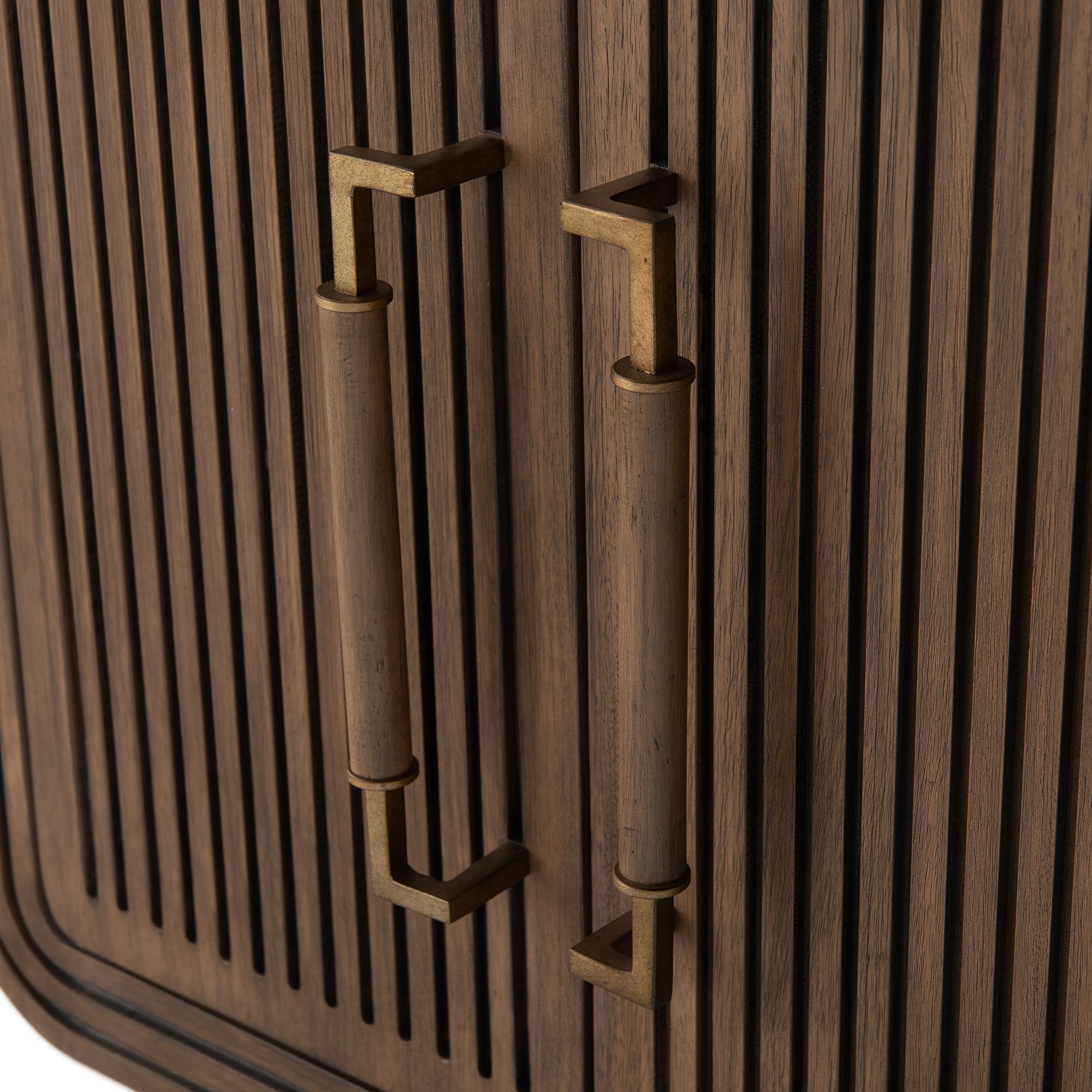 【Furniture】Grooved Base Nightstand (25