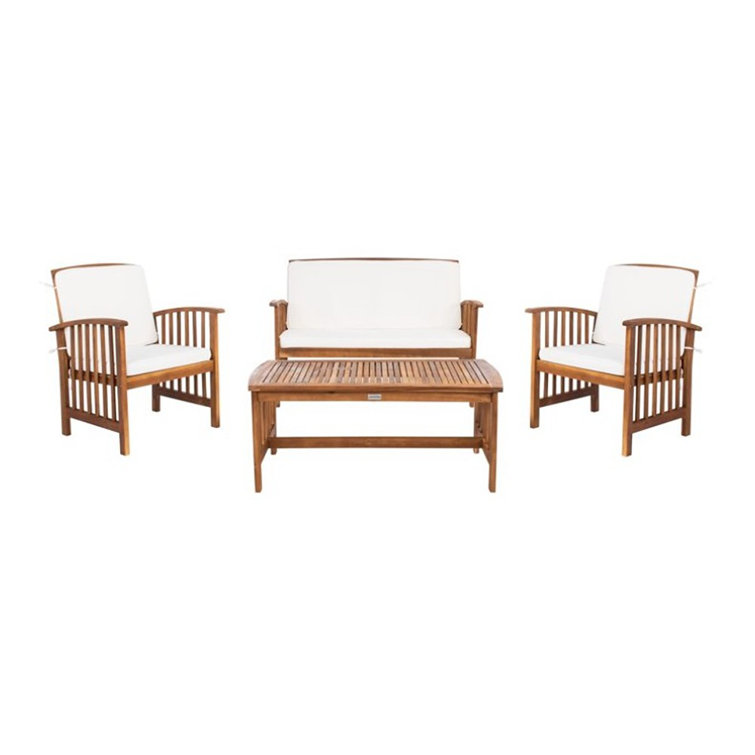 Delosreyes 4 - Person Outdoor Seating Group with Cushions