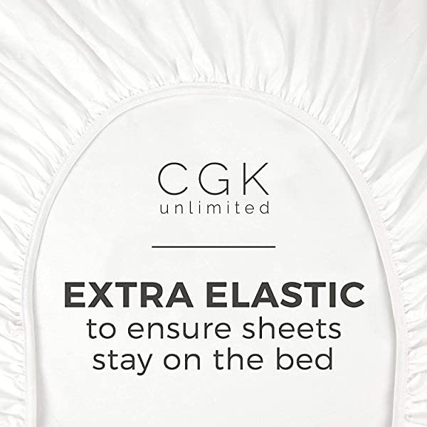 Queen Fitted Sheet - Single Fitted Deep Pocket Sheet - Fits Mattress Perfectly - Soft Wrinkle Free Sheet - 1 Fitted Sheet Only – Light Pink Queen Light Pink