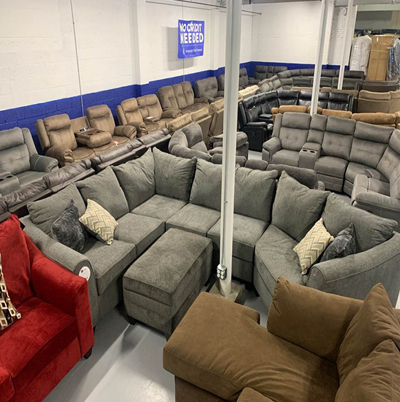 Large sofa with 6 seats