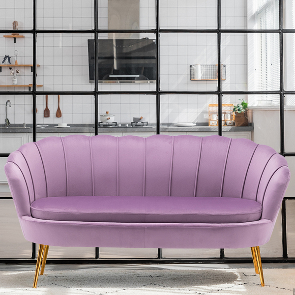 Net celebrity light luxury two-person sofa