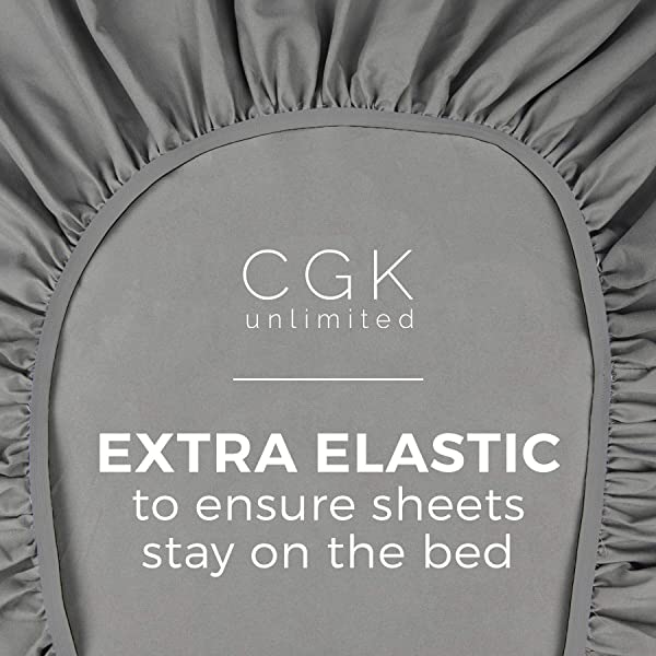 Queen Fitted Sheet - Single Fitted Deep Pocket Sheet - Fits Mattress Perfectly - Soft Wrinkle Free Sheet - 1 Fitted Sheet Only – Light Pink Queen Light Pink