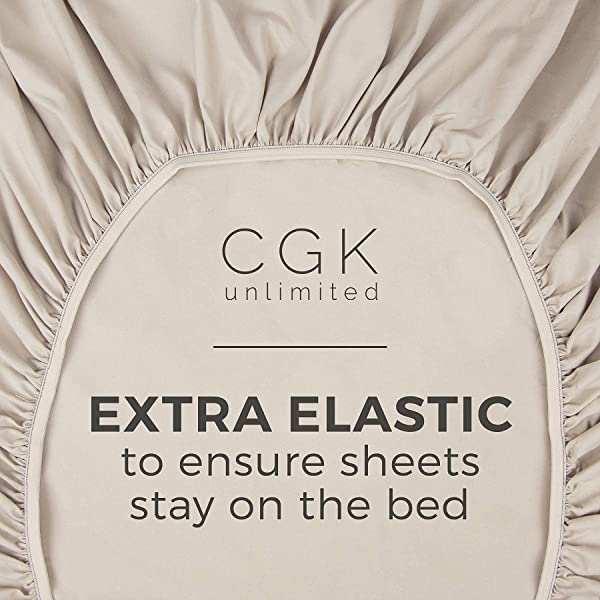 Queen Fitted Sheet - Single Fitted Deep Pocket Sheet - Fits Mattress Perfectly - Soft Wrinkle Free Sheet - 1 Fitted Sheet Only – Light Pink Queen Light Pink