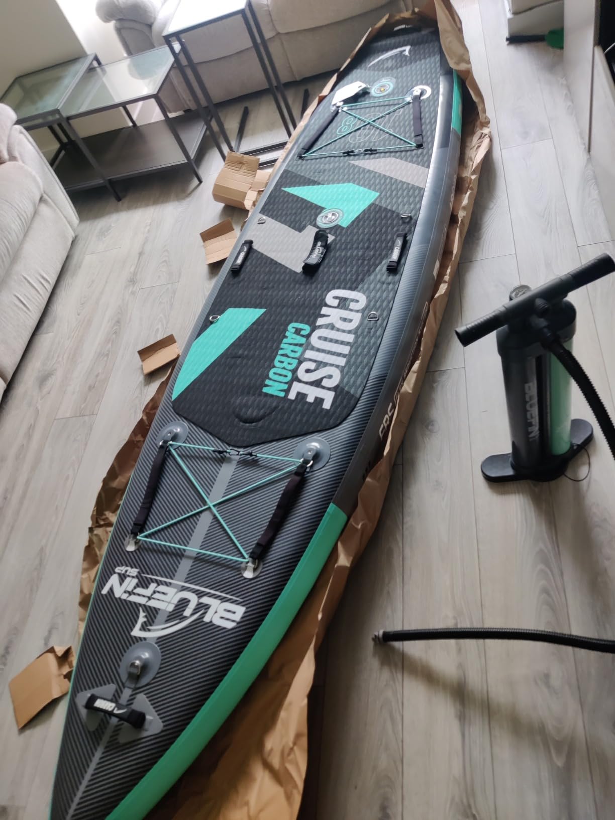 Bluefin Cruise SUP Inflatable Stand Up Paddle Board  Premium Paddleboard Accessories  Multiple